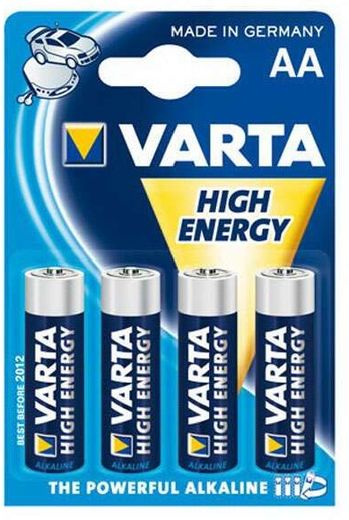 Батарейка Varta Longlife Power High Energy Mignon 1.5V-LR6/AA 4 шт - фото 1