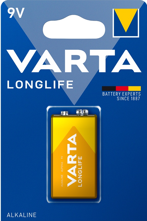 Батарейка Varta Longlife Power High Energy E-Block 9V - 6LP3146 1 шт - фото 1