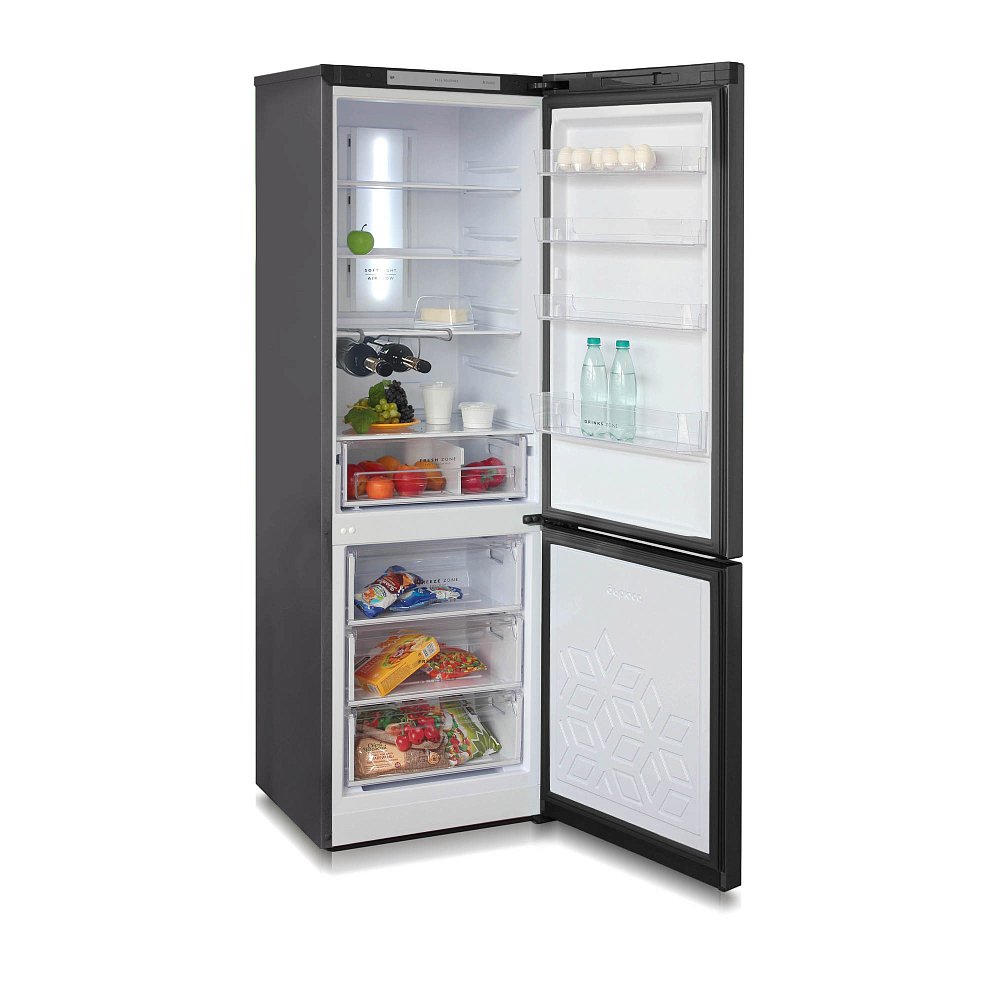 Холодильник Бирюса W960NF матовый графит - фото 4