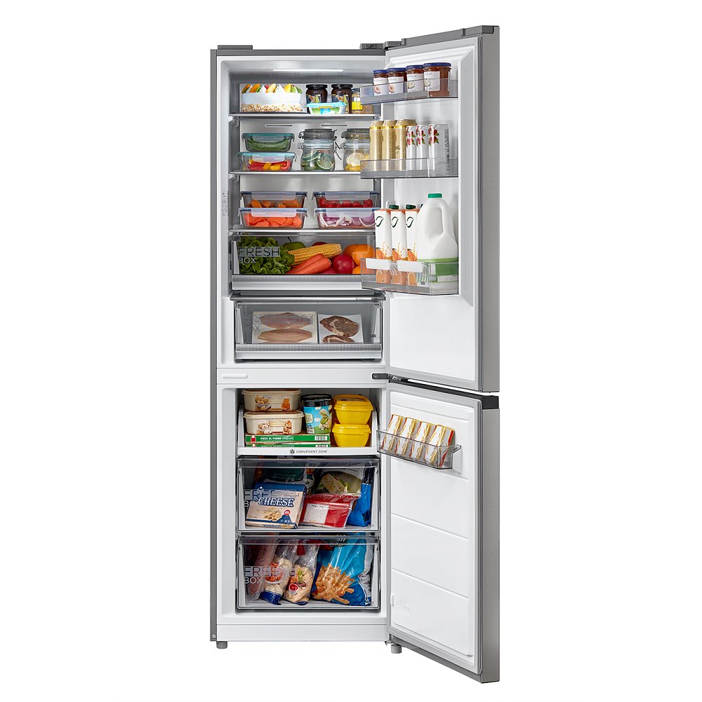 Холодильник Midea MDRB470MGF46O серебристый - фото 2
