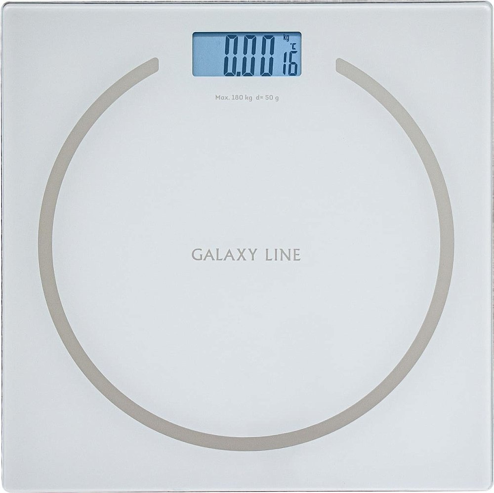 Весы напольные электронные Galaxy LINE GL 4815 белые - фото 1